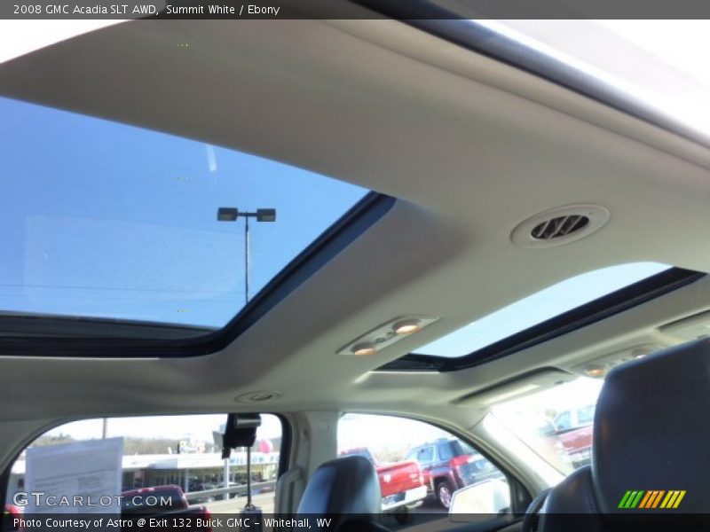 Summit White / Ebony 2008 GMC Acadia SLT AWD