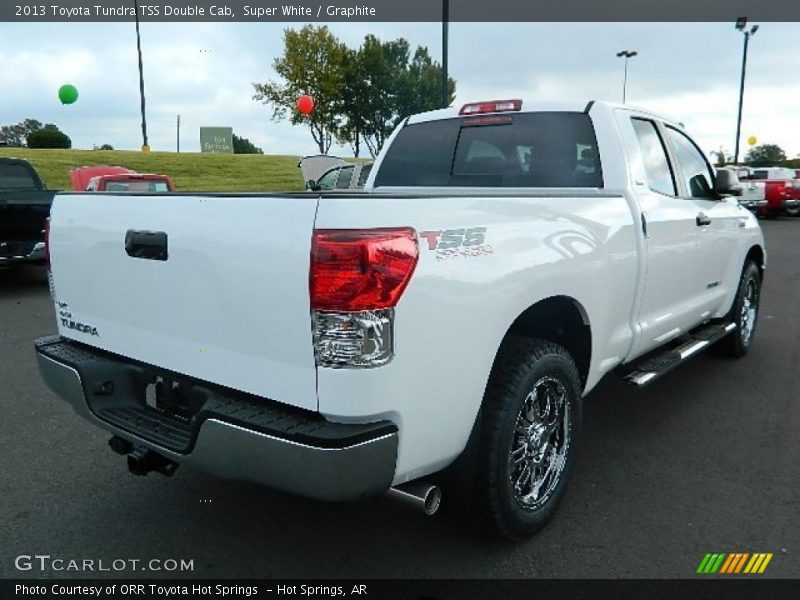 Super White / Graphite 2013 Toyota Tundra TSS Double Cab