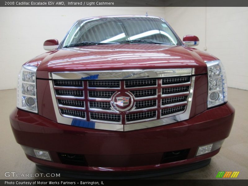 Infrared / Light Cashmere 2008 Cadillac Escalade ESV AWD