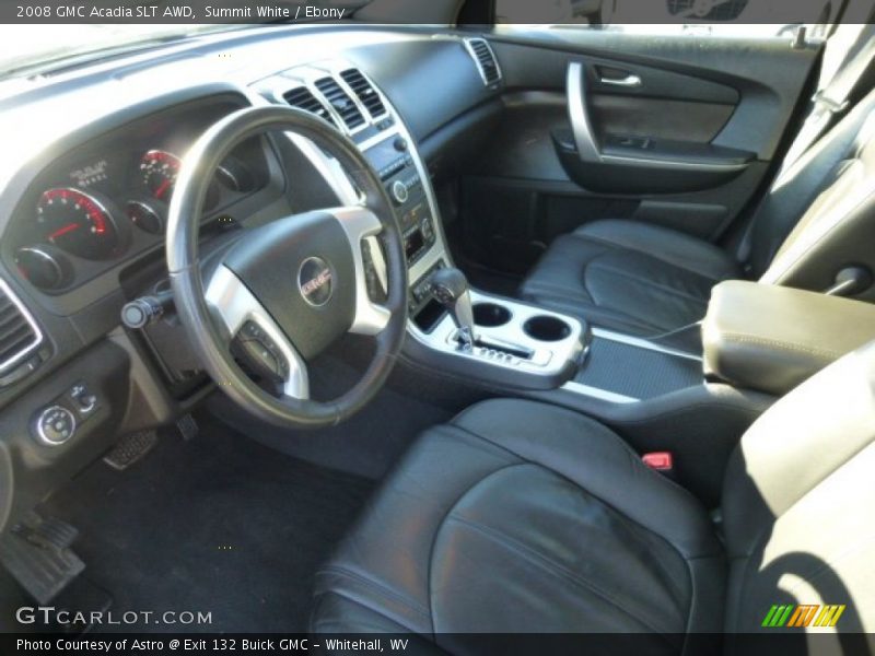 2008 Acadia SLT AWD Ebony Interior