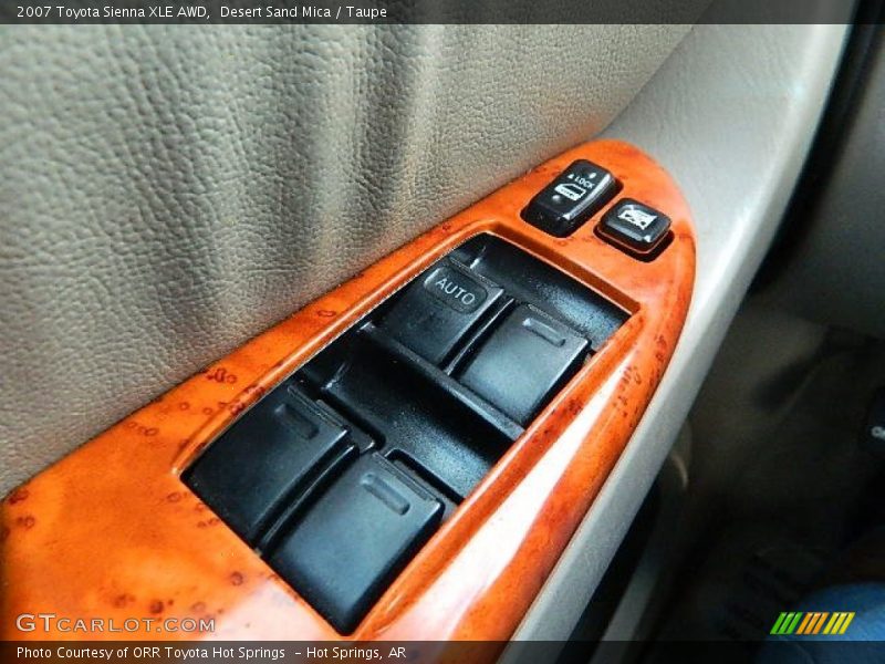 Desert Sand Mica / Taupe 2007 Toyota Sienna XLE AWD