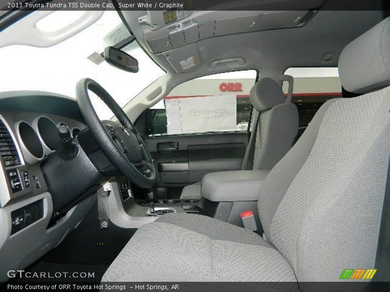 Super White / Graphite 2013 Toyota Tundra TSS Double Cab