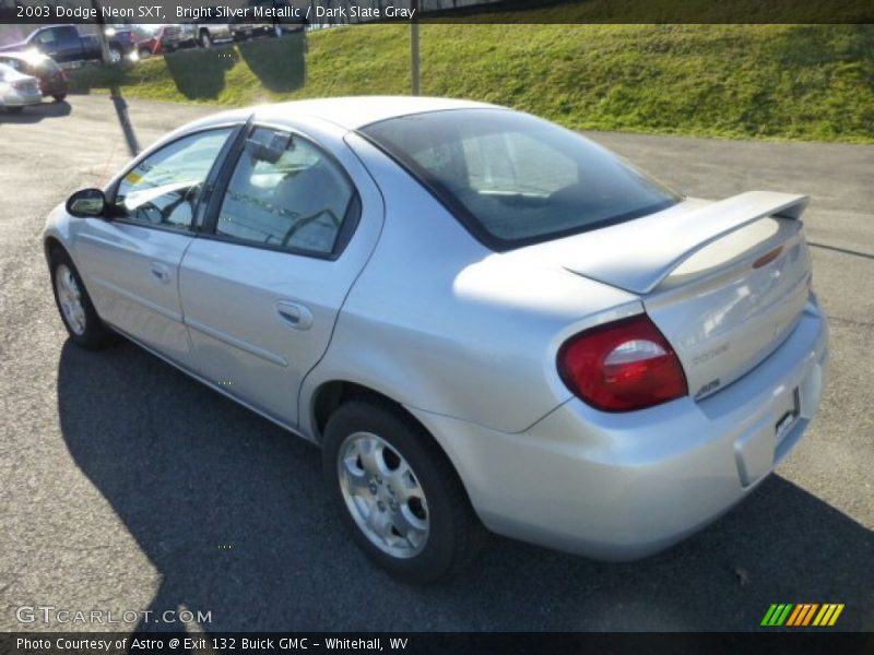 Bright Silver Metallic / Dark Slate Gray 2003 Dodge Neon SXT