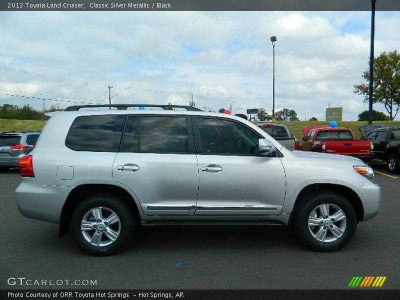 Classic Silver Metallic / Black 2013 Toyota Land Cruiser