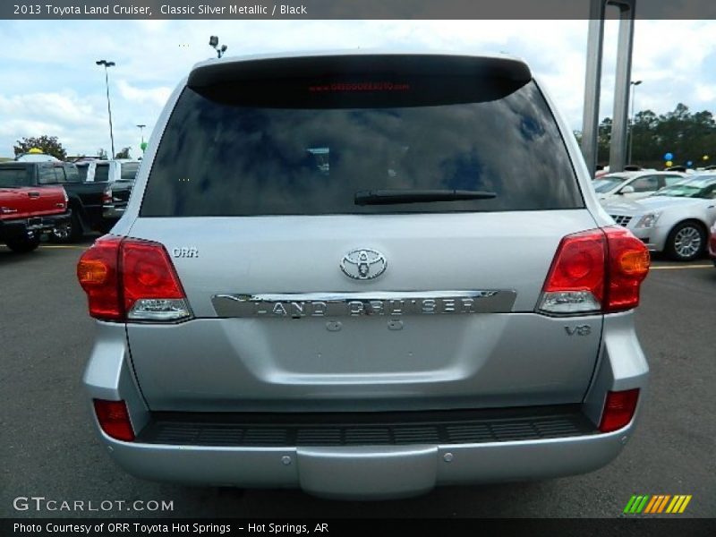 Classic Silver Metallic / Black 2013 Toyota Land Cruiser
