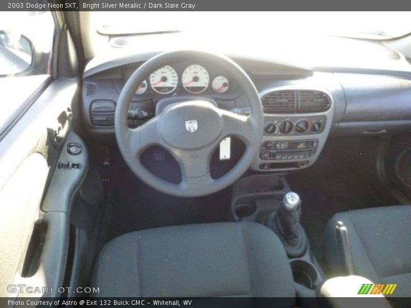 Bright Silver Metallic / Dark Slate Gray 2003 Dodge Neon SXT