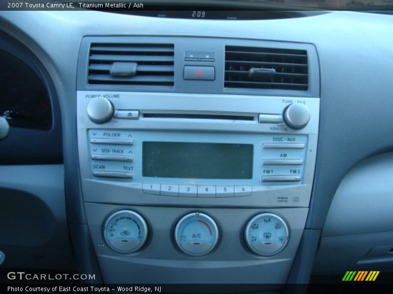 Titanium Metallic / Ash 2007 Toyota Camry LE