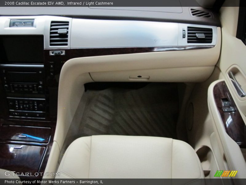 Infrared / Light Cashmere 2008 Cadillac Escalade ESV AWD