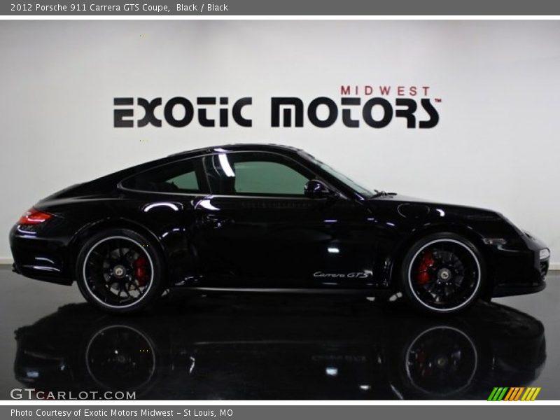 Black / Black 2012 Porsche 911 Carrera GTS Coupe