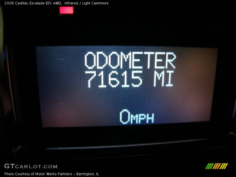 Infrared / Light Cashmere 2008 Cadillac Escalade ESV AWD