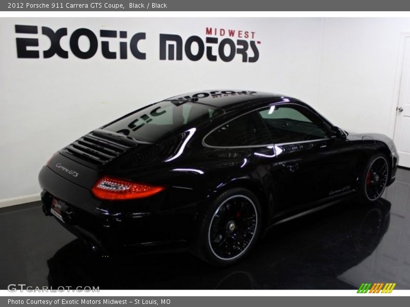 Black / Black 2012 Porsche 911 Carrera GTS Coupe