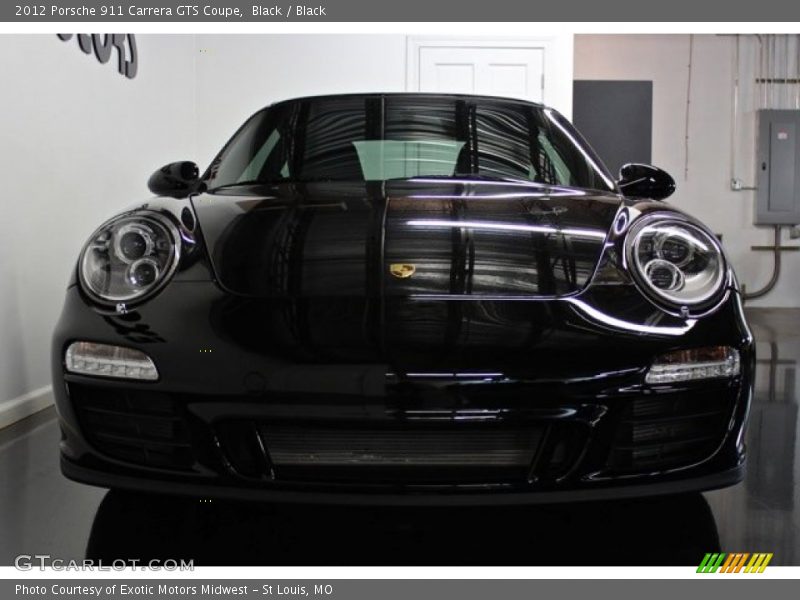 Black / Black 2012 Porsche 911 Carrera GTS Coupe