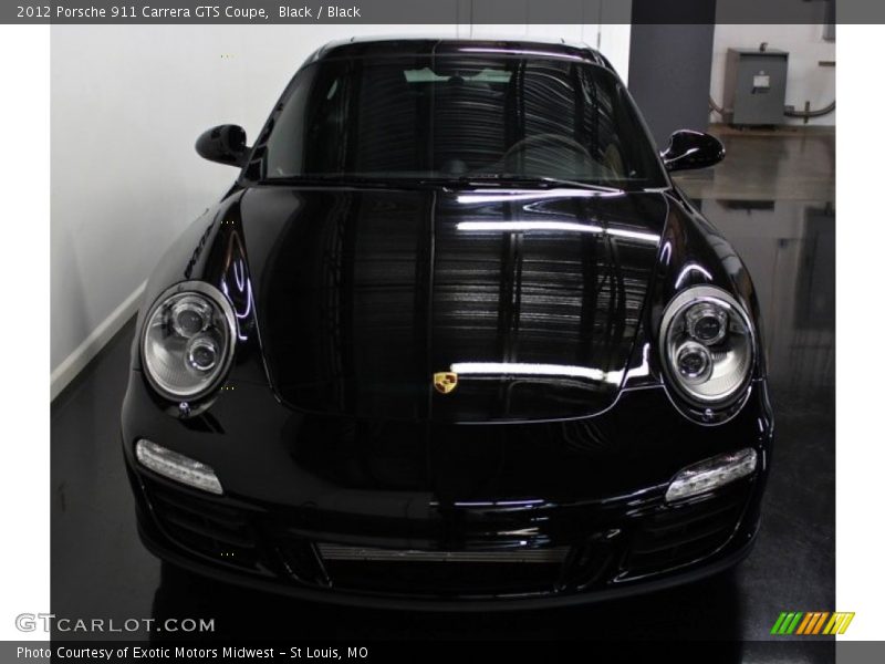 Black / Black 2012 Porsche 911 Carrera GTS Coupe