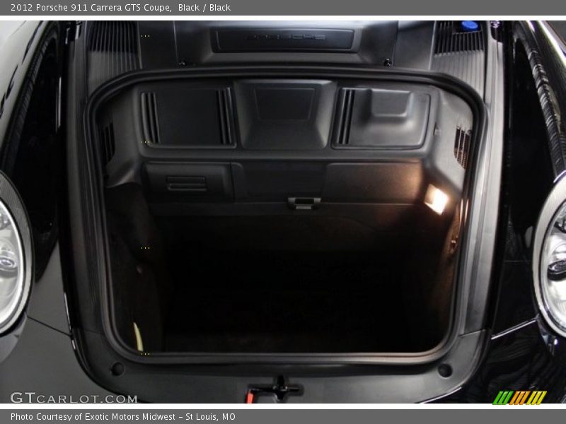 Black / Black 2012 Porsche 911 Carrera GTS Coupe