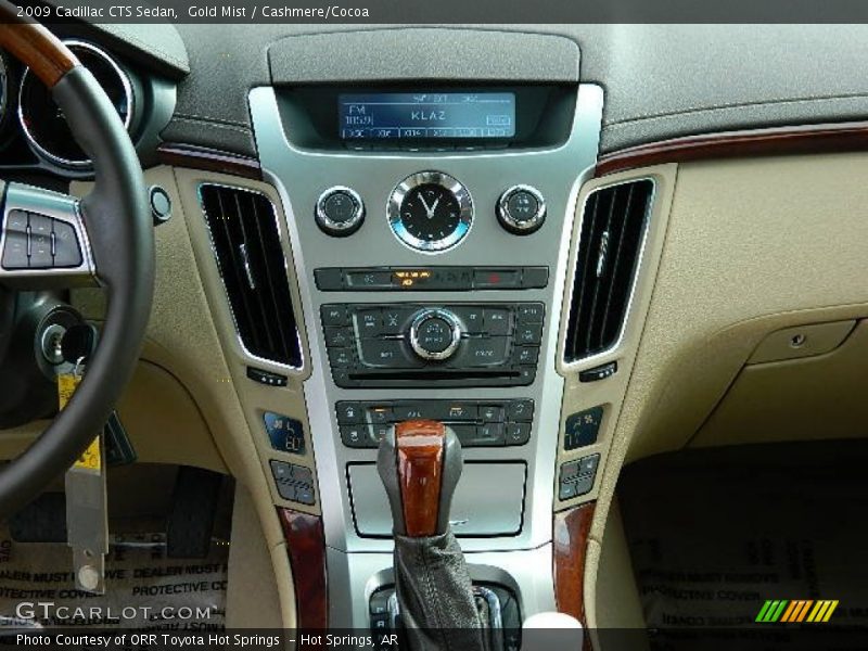Gold Mist / Cashmere/Cocoa 2009 Cadillac CTS Sedan