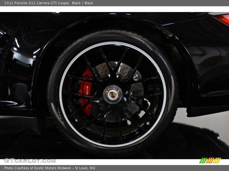 Black / Black 2012 Porsche 911 Carrera GTS Coupe