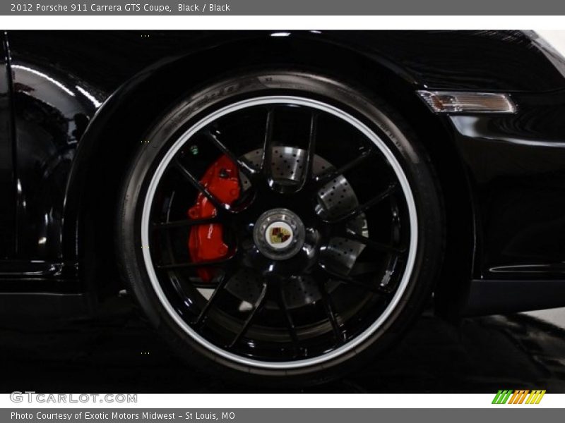 Black / Black 2012 Porsche 911 Carrera GTS Coupe