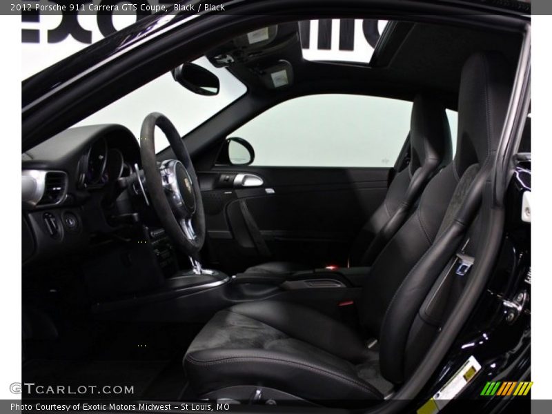 Black / Black 2012 Porsche 911 Carrera GTS Coupe