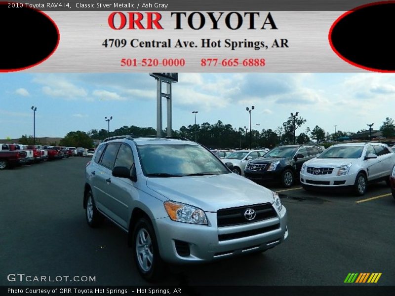 Classic Silver Metallic / Ash Gray 2010 Toyota RAV4 I4