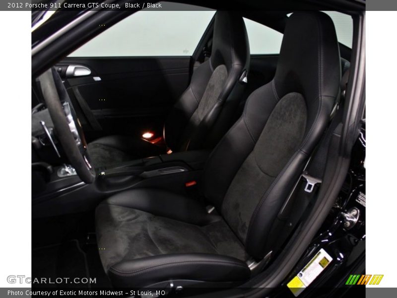 Black / Black 2012 Porsche 911 Carrera GTS Coupe