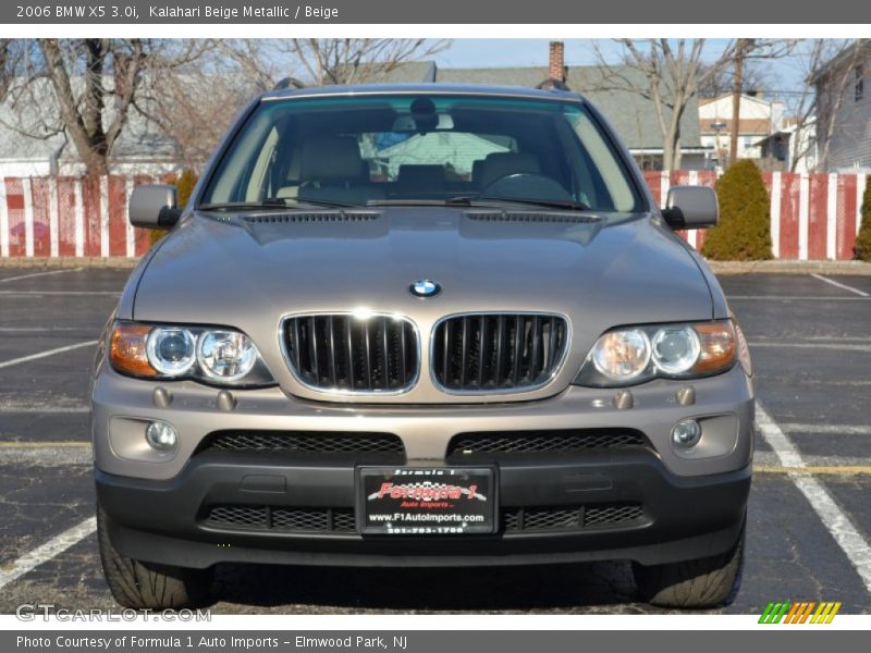Kalahari Beige Metallic / Beige 2006 BMW X5 3.0i