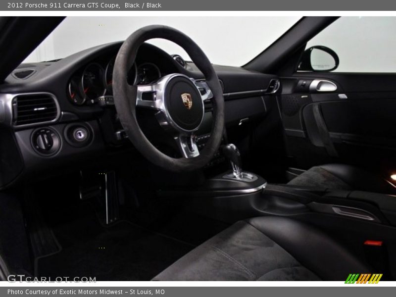 Black / Black 2012 Porsche 911 Carrera GTS Coupe