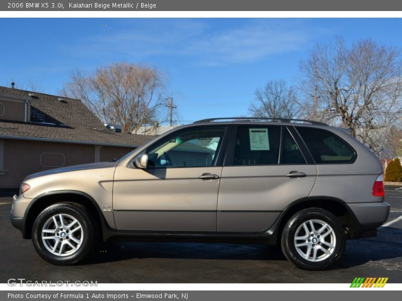 Kalahari Beige Metallic / Beige 2006 BMW X5 3.0i