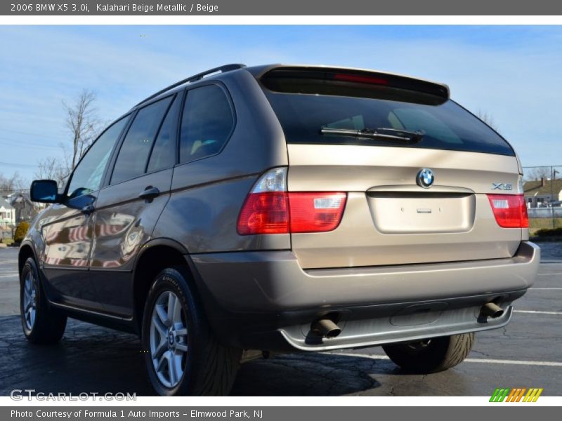 Kalahari Beige Metallic / Beige 2006 BMW X5 3.0i