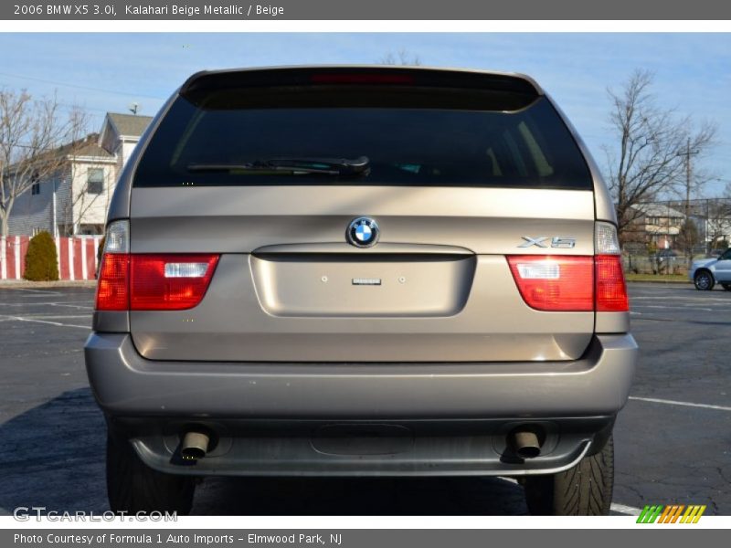 Kalahari Beige Metallic / Beige 2006 BMW X5 3.0i