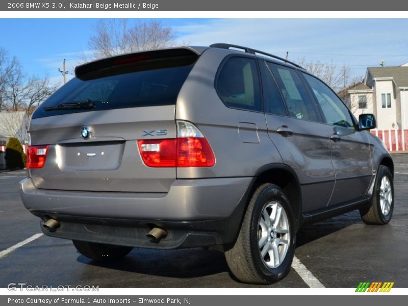 Kalahari Beige Metallic / Beige 2006 BMW X5 3.0i