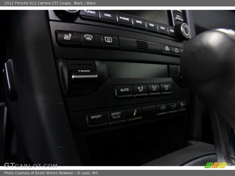 Black / Black 2012 Porsche 911 Carrera GTS Coupe