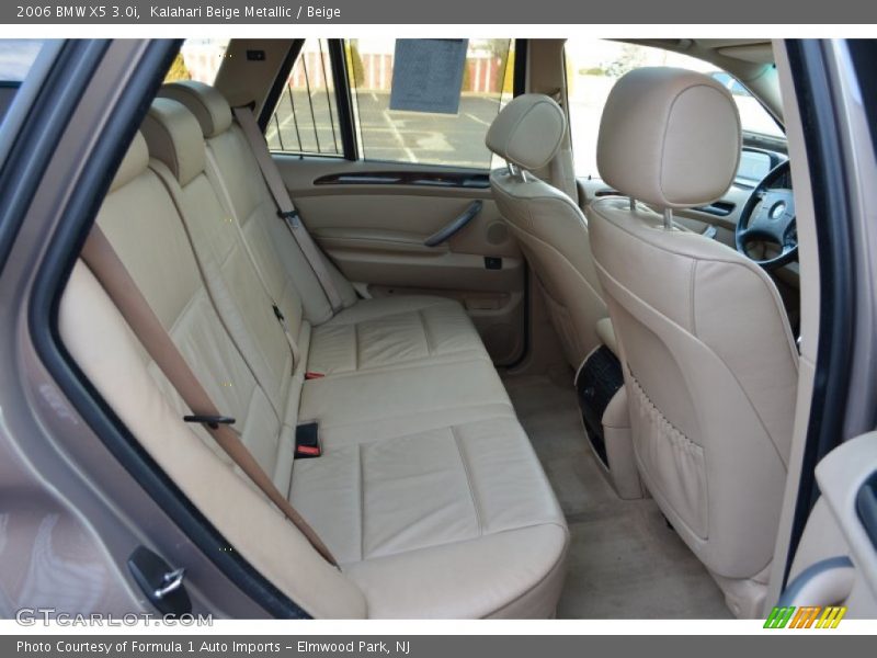 Kalahari Beige Metallic / Beige 2006 BMW X5 3.0i