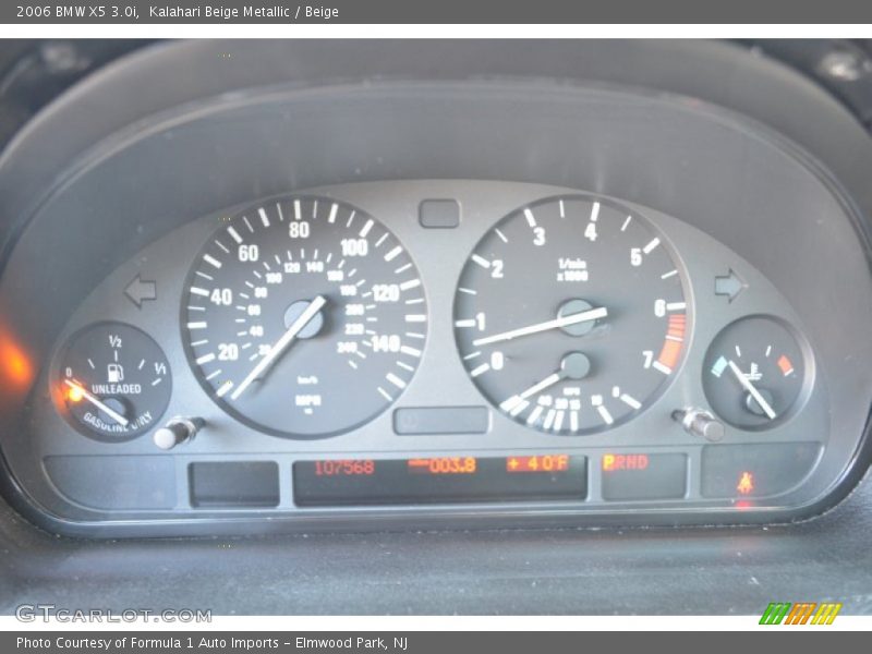 Kalahari Beige Metallic / Beige 2006 BMW X5 3.0i