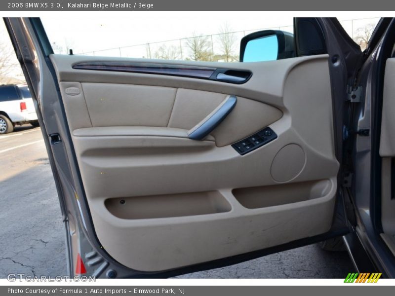 Kalahari Beige Metallic / Beige 2006 BMW X5 3.0i