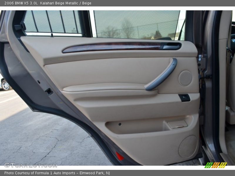 Kalahari Beige Metallic / Beige 2006 BMW X5 3.0i