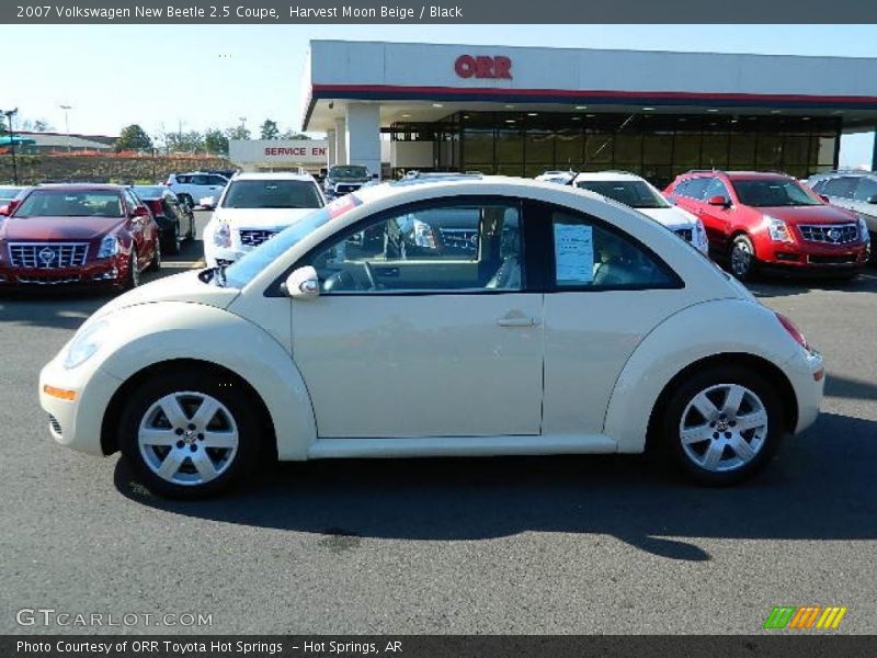 Harvest Moon Beige / Black 2007 Volkswagen New Beetle 2.5 Coupe
