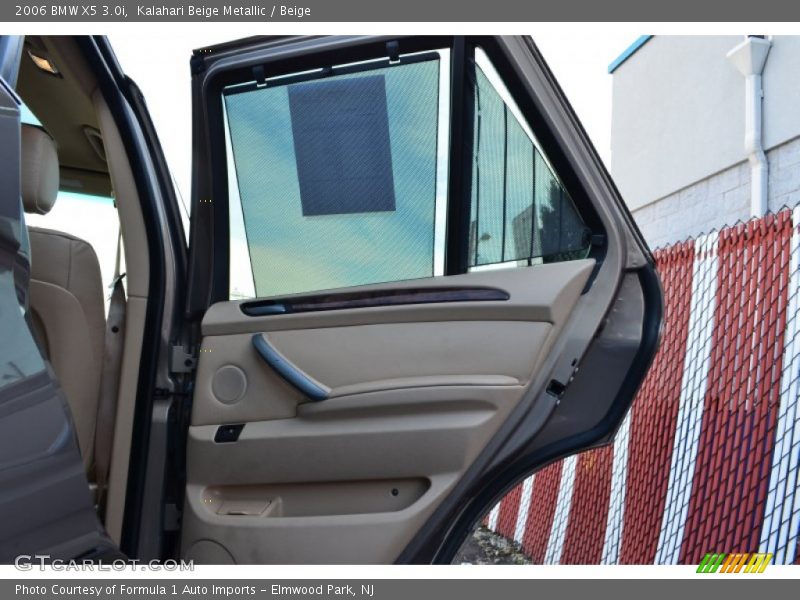 Kalahari Beige Metallic / Beige 2006 BMW X5 3.0i