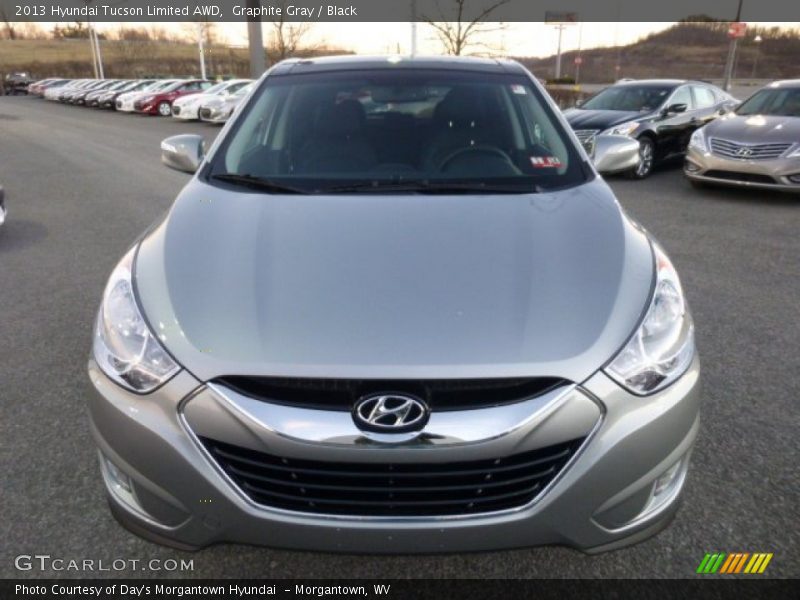 Graphite Gray / Black 2013 Hyundai Tucson Limited AWD