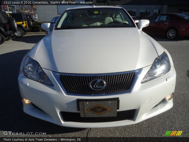 Starfire White Pearl / Alabaster 2010 Lexus IS 250C Convertible