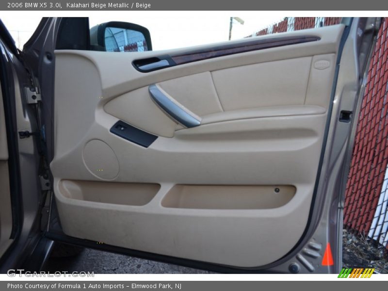Kalahari Beige Metallic / Beige 2006 BMW X5 3.0i