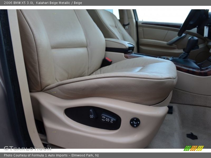 Kalahari Beige Metallic / Beige 2006 BMW X5 3.0i