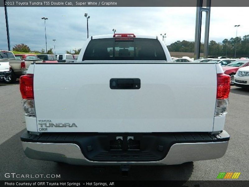 Super White / Graphite 2013 Toyota Tundra TSS Double Cab