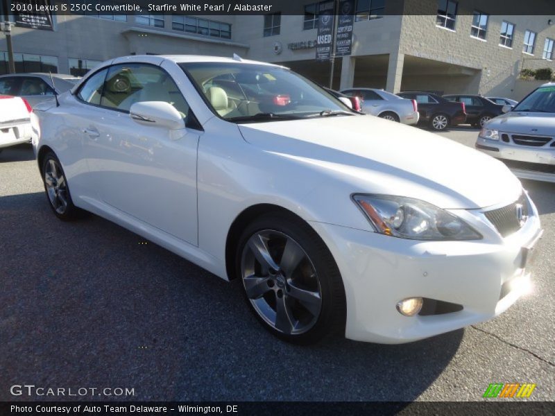 Starfire White Pearl / Alabaster 2010 Lexus IS 250C Convertible
