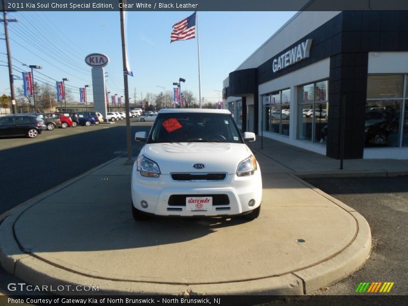 Clear White / Black Leather 2011 Kia Soul Ghost Special Edition