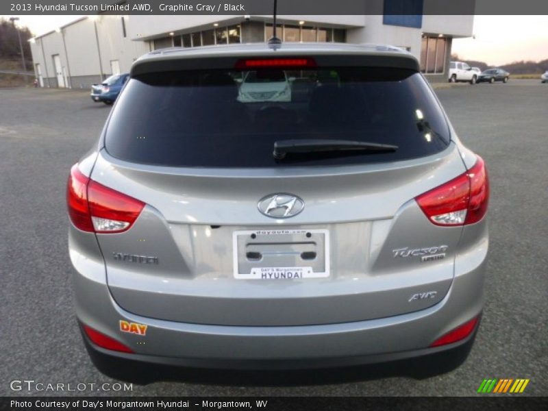 Graphite Gray / Black 2013 Hyundai Tucson Limited AWD