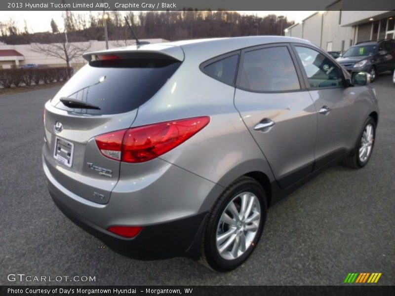 Graphite Gray / Black 2013 Hyundai Tucson Limited AWD