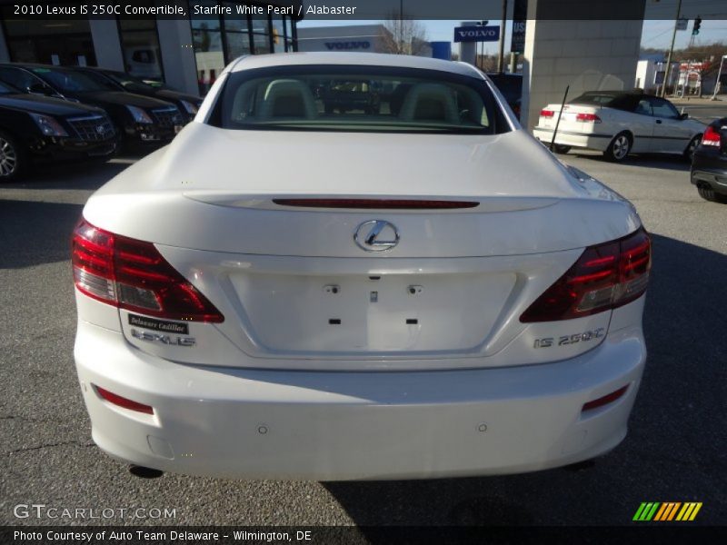 Starfire White Pearl / Alabaster 2010 Lexus IS 250C Convertible
