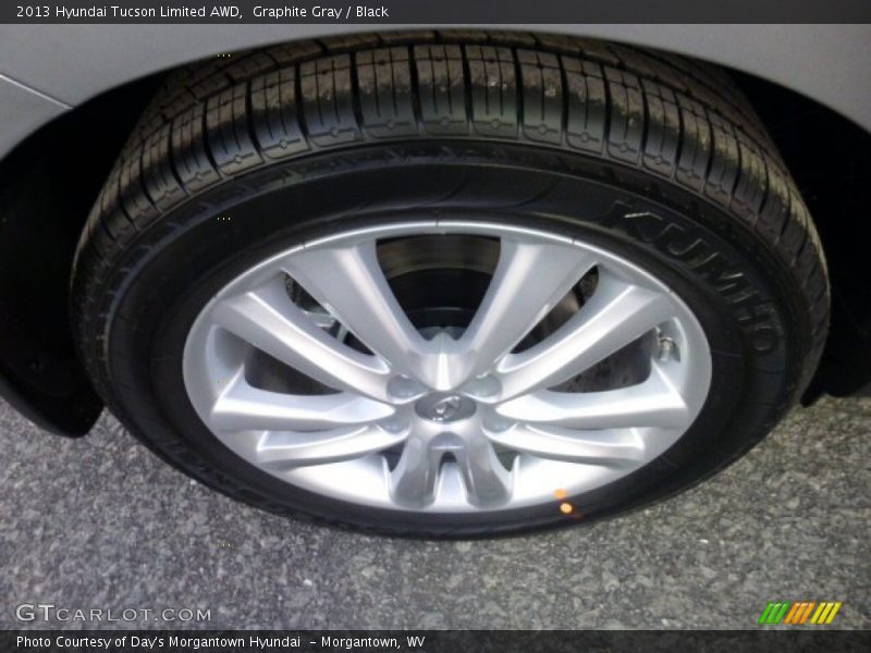 Graphite Gray / Black 2013 Hyundai Tucson Limited AWD