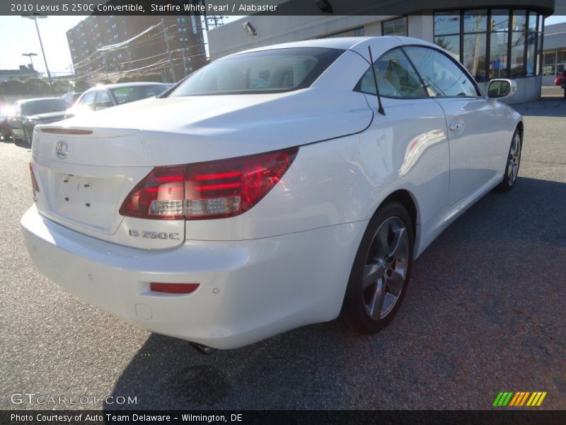 Starfire White Pearl / Alabaster 2010 Lexus IS 250C Convertible