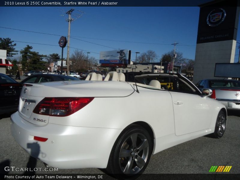 Starfire White Pearl / Alabaster 2010 Lexus IS 250C Convertible